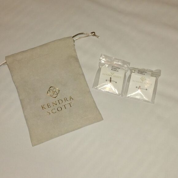 Kendra Scott Rhodium ! Charm Lot - Picture 1 of 4